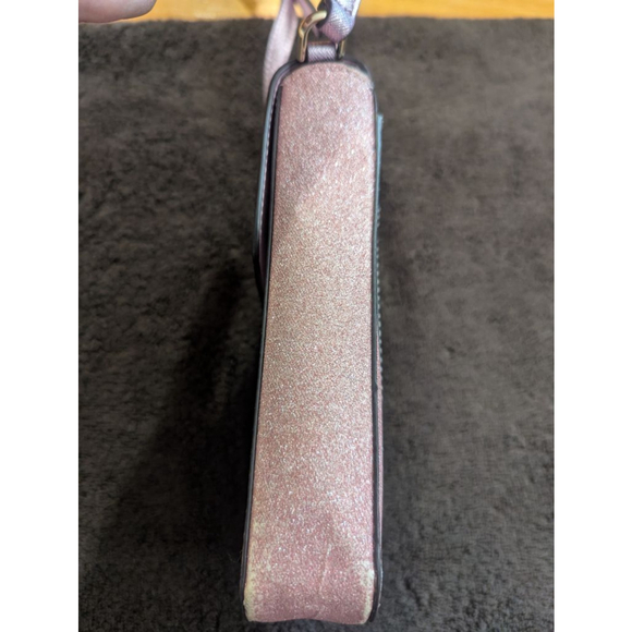 Kate Spade Lola North South Flap Phone Crossbody Bag Pink Glitter - Picture 12 of 16